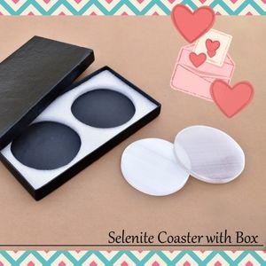 Real crystal coaster set
